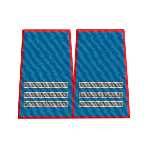 maresciallo capo tubolari scudetti bandiera ricami velcro