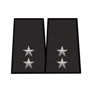 tenente tuvolari ricami gradi nero