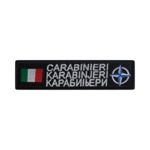 Nominativi Carabinieri Velcro patch attached to tactical uniform