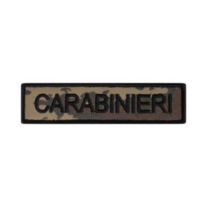Nominativi Carabinieri Velcro patch attached to tactical uniform