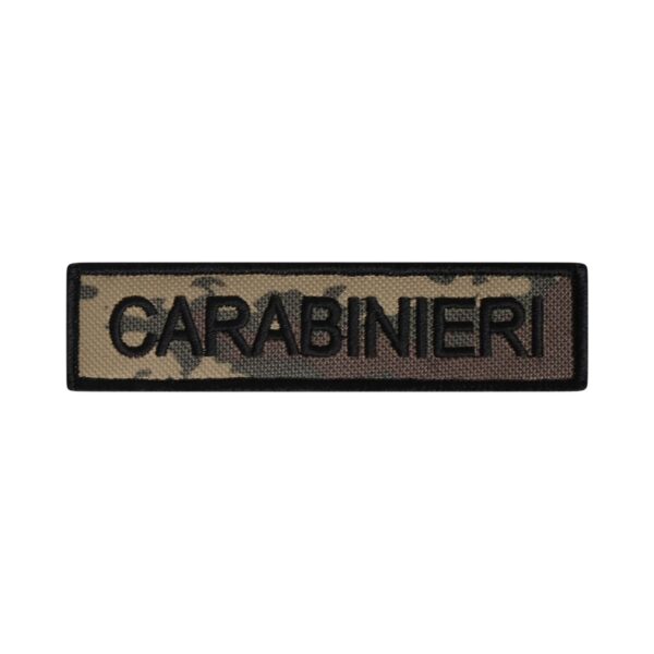 Nominativi Carabinieri Velcro patch attached to tactical uniform