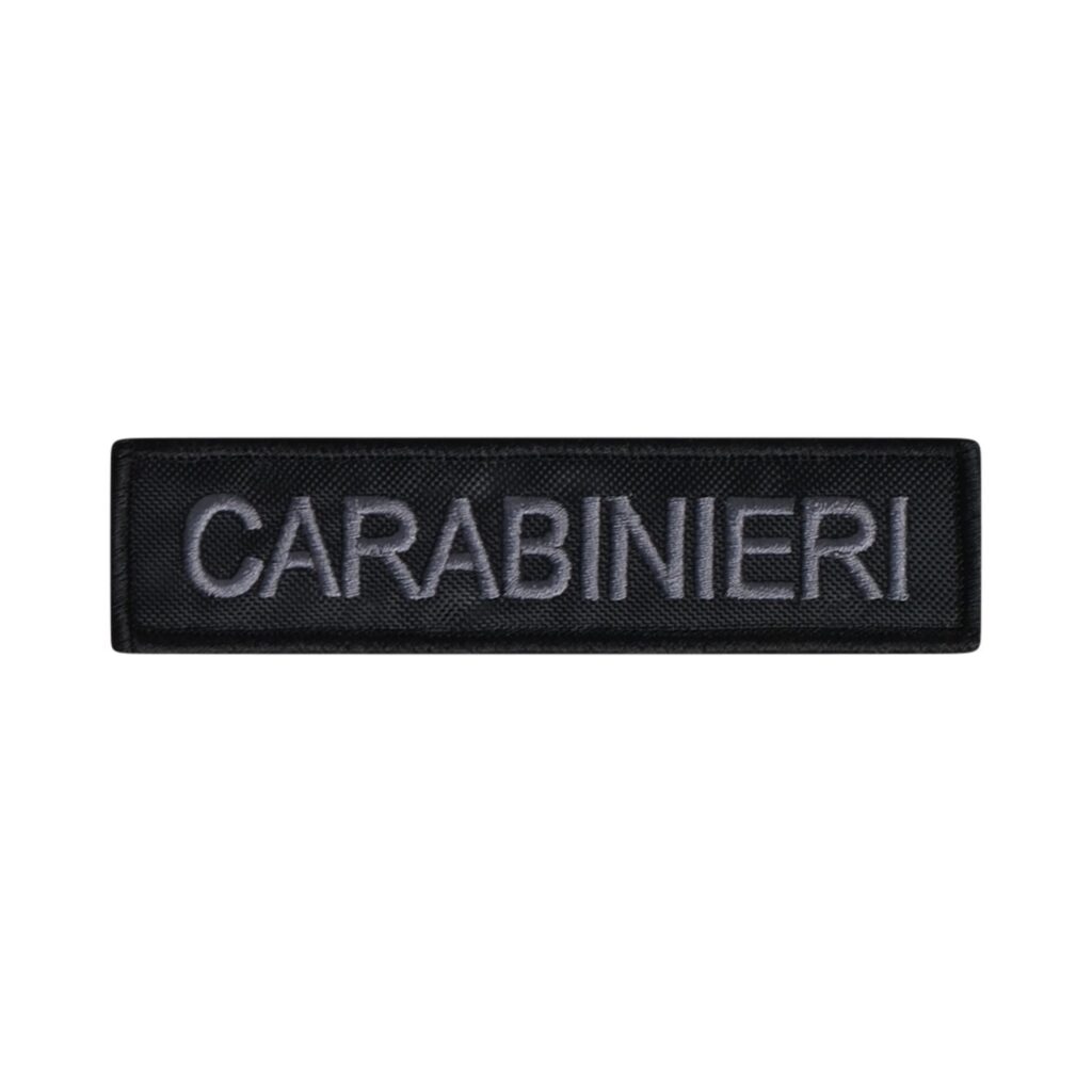Nominativi Carabinieri Velcro patch attached to tactical uniform